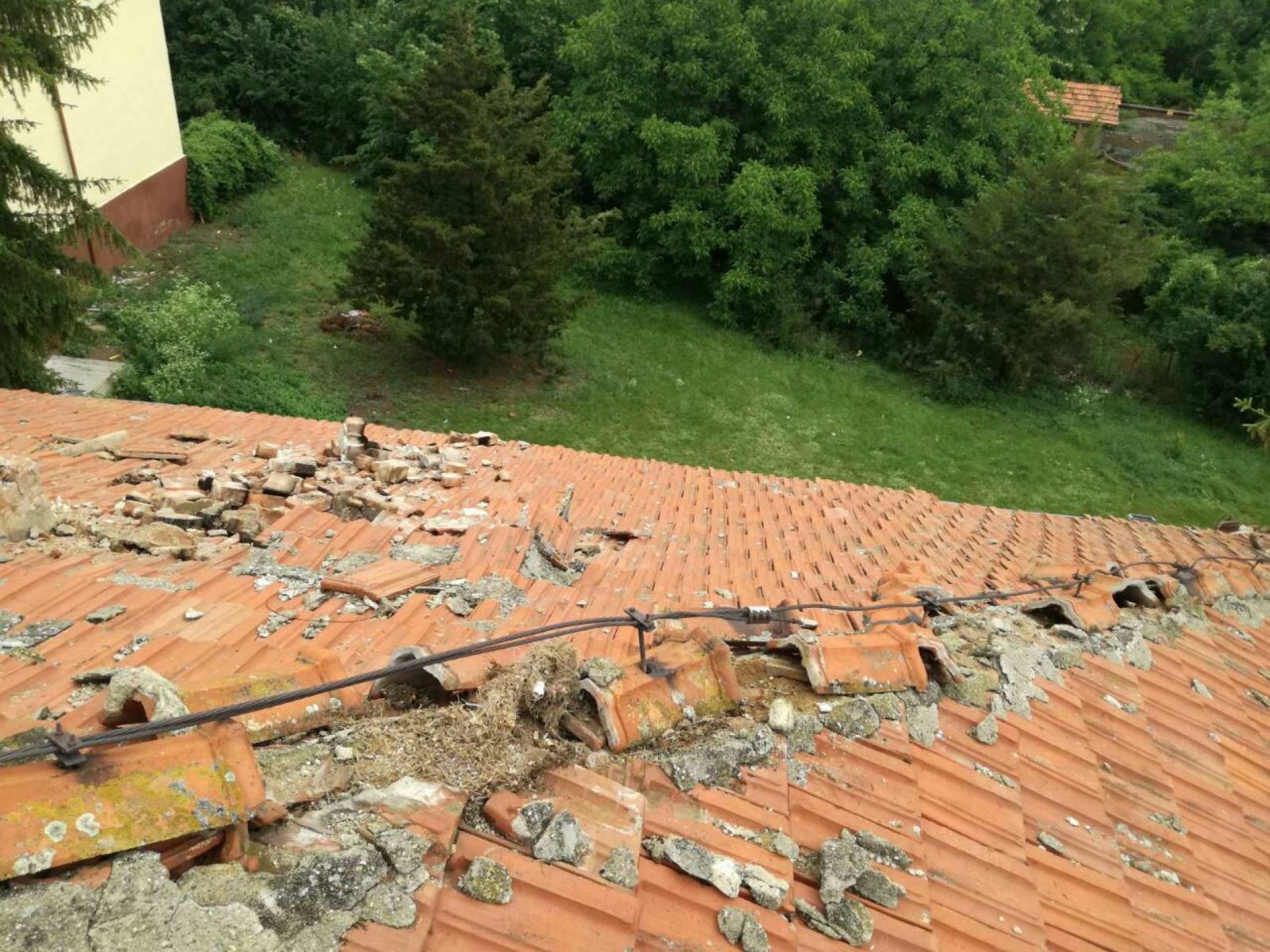 ТОРНАДО УДАРИ КМЕТСТВОТО В СЕЛО ГОРНО АЛЕКСАНДРОВО