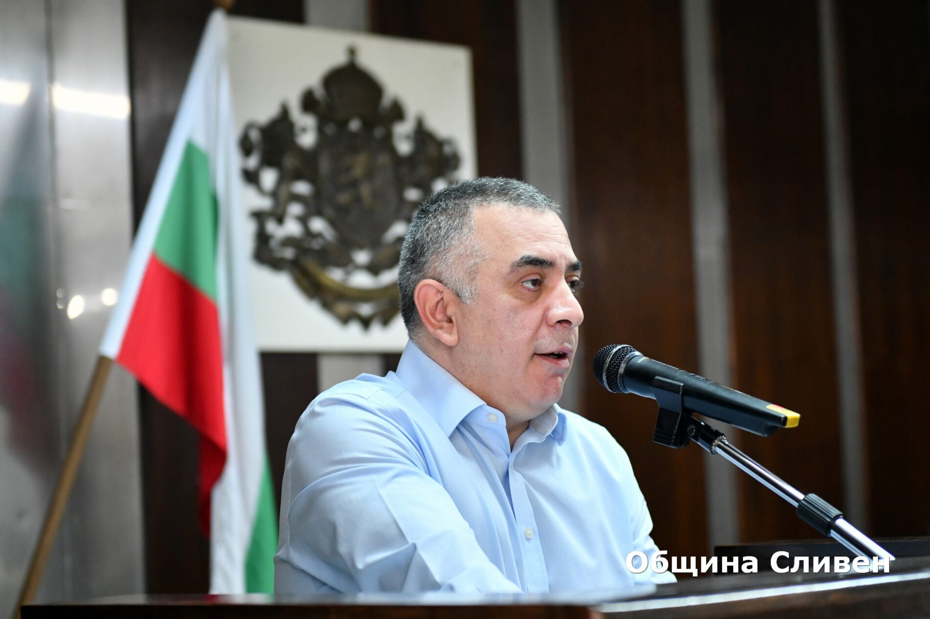 КМЕТЪТ РАДЕВ НА КОНФЕРЕНЦИЯТА НА „ПОДКРЕПА“ В СЛИВЕН: „СЪС СИНДИКАТИТЕ СМЕ В ЕДНА ЛОДКА В БОРБАТА ЗА ПО-ДОБРИ ДОХОДИ“