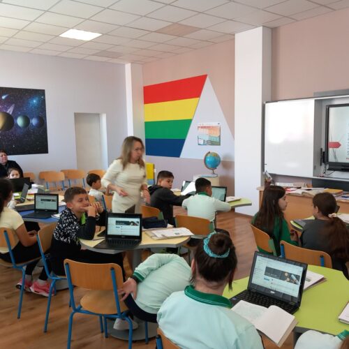 ОТКРИТ УРОК В ОУ „ПАНАЙОТ ХИТОВ“